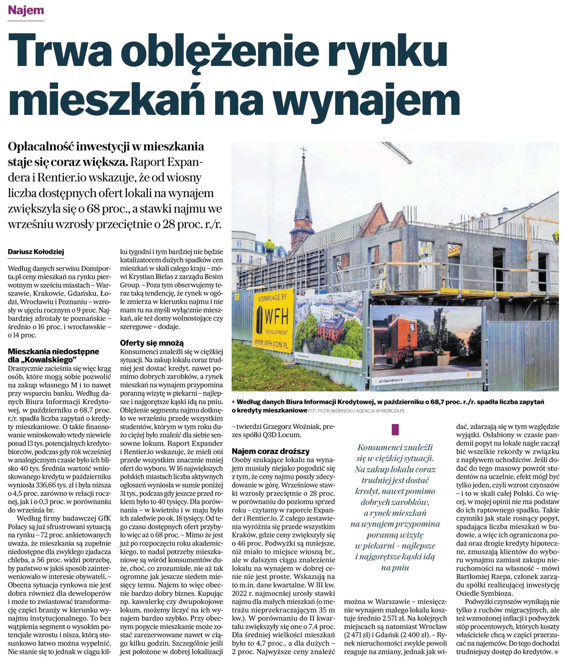 Trwa oblężenie rynku mieszkań na wynajem